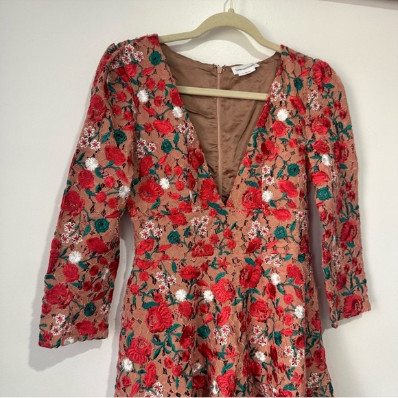 Revolve Lovers and Friends Vira Dress in Dark Nude - Picture 9 of 13